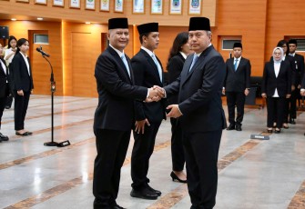 Sekretaris Jenderal (Sekjen) Kementerian Dalam Negeri (Kemendagri) Tomsi Tohir