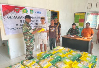 Kodim 1430/Konut Gelar Gerakan Pangan Murah