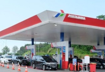 Ilustrasi SPBU Pertamina 