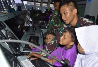Koarmada III Terima Kunjungan TK Unimuda Alam Mentari Sorong