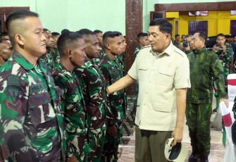 Panglima TNI dan Menhan RI Hadiri Malam Akrab Bersama Ribuan Prajurit di Papua