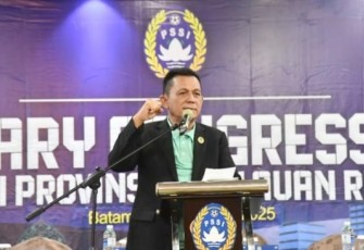 Gubernur Ansar Ahmad Buka Kongres PSSI Kepri 2025