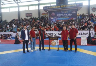Pembukaan kejuaraan Taekwondo Piala Kemenpora Ke-3 di Magelang