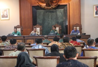  Kasdim Tulungagung Hadiri Rapat Koordinasi TMMD ke-123 Tahun 2025
