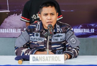 omandan Satuan Patroli (Dansatrol) Kodaeral IX Kolonel Laut (P) Hapsoro A. Purbaningtyas