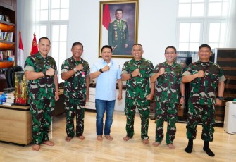 Mabes TNI Pererat Silaturahmi dengan Sesepuh Jenderal TNI (Purn) Dr Moeldoko