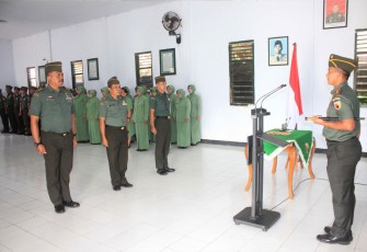 Kodim 0806/Trenggalek Gelar Sertijab Perwira