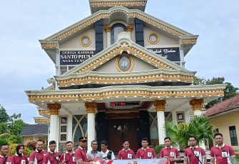 Kapolsek Belitang III Pimpin Kegiatan Bakti Religi