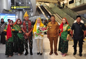 Danrem 132/Tdl Sambut Kunjungan Kerja Pangdam XIII/Mdk di Sulawesi Tengah