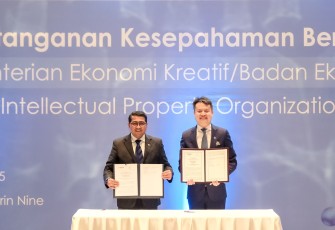 Kementerian Ekraf dan WIPO Sepakat Perkuat Sistem Kekayaan Intelektual