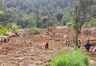Proses Evakuasi dan Penanganan Bencana Tanah Longsor di Pekalongan