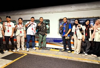 UMC Sewa Satu Kereta Penuh untuk RKAT Banyuwangi