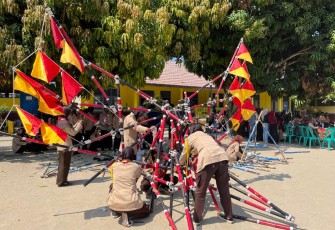 Hari Pramuka Ke-64 Tahun 2025 Gerakan Pramuka Kwartir Ranting Semendawai Suku III