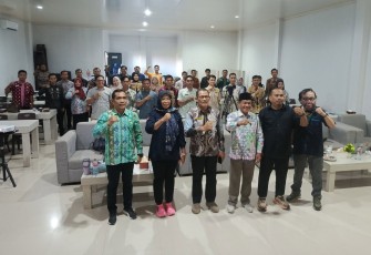Dinas Kominfo Mukomuko Lakukan Pelatihan Jurnalistik Kepada Admin PPID 