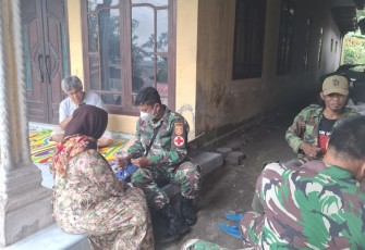 Layanan Kesehatan Keliling Dampak Erupsi Terus Berjalan