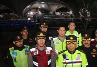 Kapolres Metro Tangerang Kota Pimpin Apel Cipta Kondisi Malam Hari