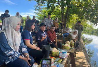 Wakil Menteri Pariwisata RI Ni Luh Puspa Kunjungi Objek wisata Danau Dendam Tak Sudah 