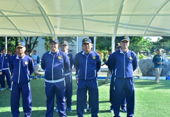 Pangkolinlamil Hadiri Pelepasan Kontingen TNI AL Dalam Kejuaraan Piala Panglima TNI 