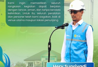 PLN UP3 Kendari Siaga Amankan Pasokan Listrik untuk STQH Nasional XXVIII di Sulawesi Tenggara Tahun 2025