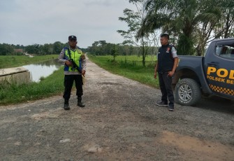 Polsek Belitang III Berikan Rasa Aman Pada Masyarakat