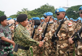 Satgas BGC TNI Konga XXXIX-G MONUSCO TA 2025 Siap Berangkat Ke Kongo 
