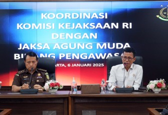 JAM-Pengawasan Rudi Margono dan Ketua Komisi Kejaksaan RI Pujiono Suwadi