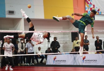 Seleknas cabang olahraga sepak takraw di Jakarta 