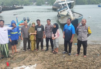 PLBN Motaain Evakuasi Nelayan WNI yang Terdampar di Timor Leste