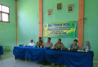 ‎Musyawarah APBDes Taba Air Pauh 2025