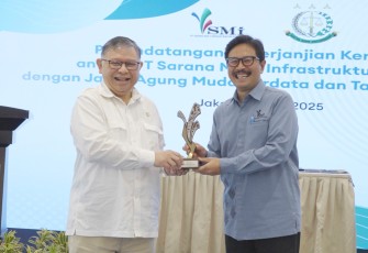 Perjanjian kerja sama Jaksa Agung Muda Bidang Perdata dan Tata Usaha Negara (JAM DATUN) dengan PT Sarana Multi Infrastruktur
