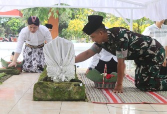 Dandim 0806/Trenggalek dan Forkopimda Ziarah Leluhur Jelang Hari Jadi Trenggalek ke-831