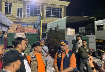 BNPB Upayakan Distribusi Logistik Peralatan