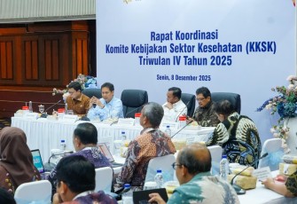Rapat Koordinasi Triwulan IV di Kementerian Kependudukan dan Pembangunan Keluarga (Kemendukbangga)/ BKKBN Jakarta, Senin (8/12). 