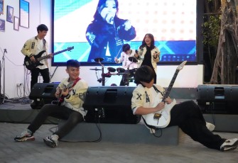 Band Pelajar Adu Skil di Band Competition Komandan Lanudal Juanda Cup 2025