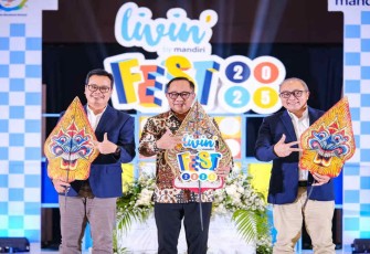 Bank Mandiri Buka Livin’ Fest 2025 di Dome Universitas Diponegoro Semarang, Sinergikan UMKM dan Ekonomi Kreatif