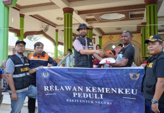 Bea Cukai Lhokseumawe saat salurkan Bantuan Logistik ke Kabupaten Bireuen