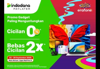 Belanja Gadget  Ringan dan Mudah, Indodana PayLater Hadir di ‘Festival Belanja erafone 2025’