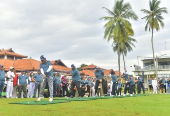 Gubernur Ansar dan Wagub Nyanyang saat Hadiri Bhayangkara Golf Charity Tournament 2025