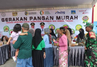 Gerakan Pangan Murah Kodim Tulungagung