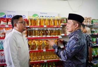 Menkop Ferry Juliantono meresmikan Kopdes Metuk Boyolali, Minggu (26/10)