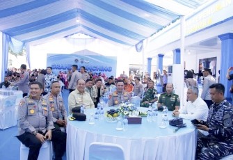 Peresmian SPPG Polres Asahan II di Polsek Simpang Empat