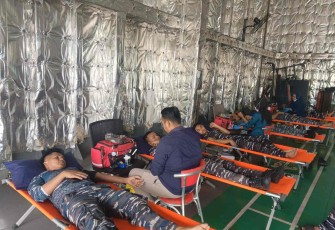 Bhakti Sosial Donor Darah KRI Teluk Cakalang -524, Jum'at (7/11)