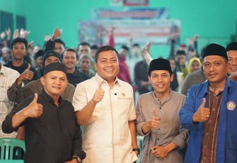 Anggota DPRD Jawa Timur, Puguh Wiji Pamungkas serap aspirasi masyarakat kecamatan Sumbermanjing Wetan.