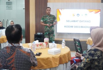 Dandim 0803/Madiun Sosialisasi Makan Bergizi Bersama Yayasan Cinta Pengabdian Sosial Indonesia