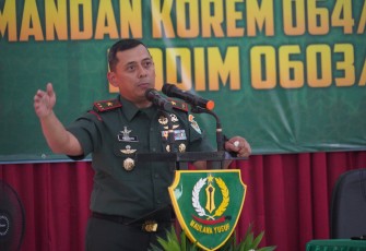 Danrem 064/MY Brigjen TNI Andrian Susanto