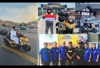 Dari Nusantara ke Tanah Suci: Om Daengg Tuntaskan Misi "Motoran Indonesia ke Mekkah" bersama Lupromax
