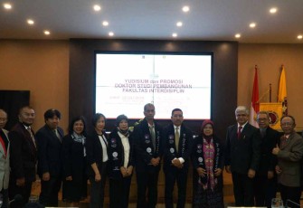 Empat sosok akademisi dan praktisi raih gelar Doktor Studi Pembangunan dari Fakultas Interdisiplin UKSW dalam Yudisium dan Promosi Doktor Studi Pembangunan Fakultas Interdisiplin UKSW
