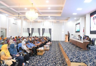 Walikota Bengkulu Siapkan Reward Umrah Untuk Pegawai Berprestasi /Foto : MC 