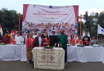 FKAUB Malang saat Gelar Barikan Anak Nusantara IV di  Alun – alun Merdeka Kota Malang pada Sabtu (16/8/2025), Pukul 14.00 – 17.00 WIB.