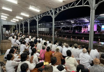 KAI Wisata berkolaborasi dengan mitra Resto & Art Stasiun Tuntang dan Pokjaluh Agama Buddha Kabupaten Semarang untuk mewujudkan event Festival Siripada.